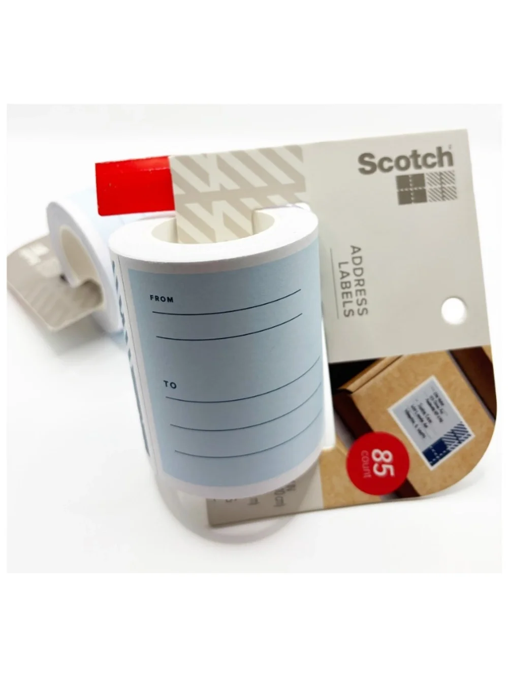 Set of 2 Scotch Address label rolls- 85 on each